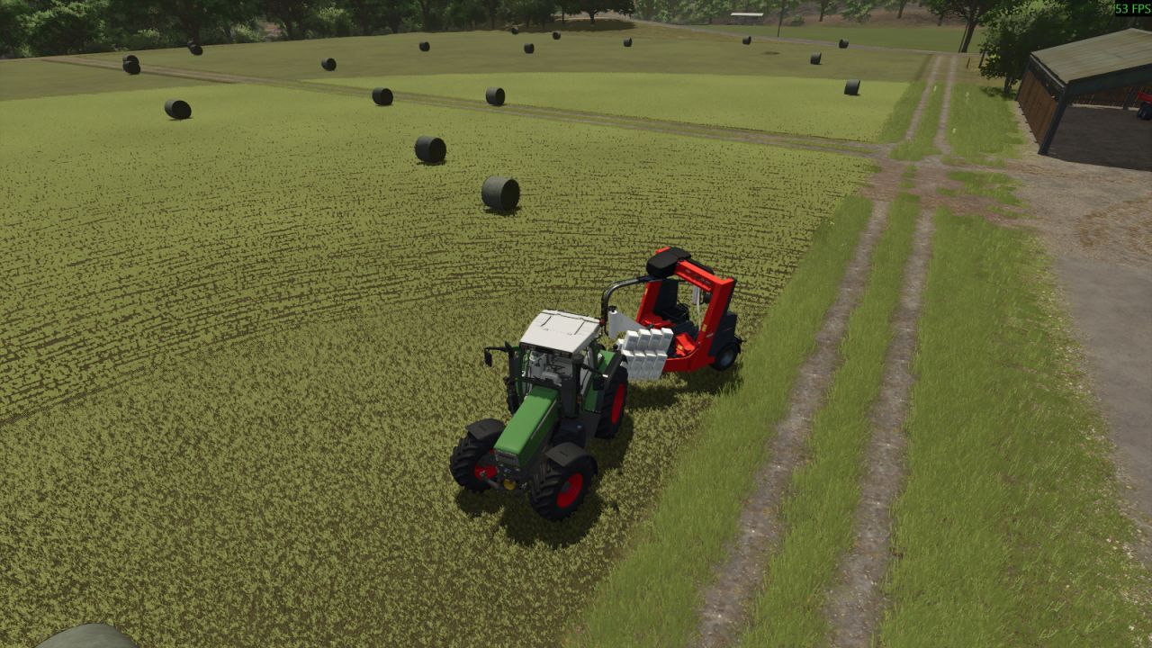Трактор Fendt Favorit 500 CVT для Farming Simulator 25