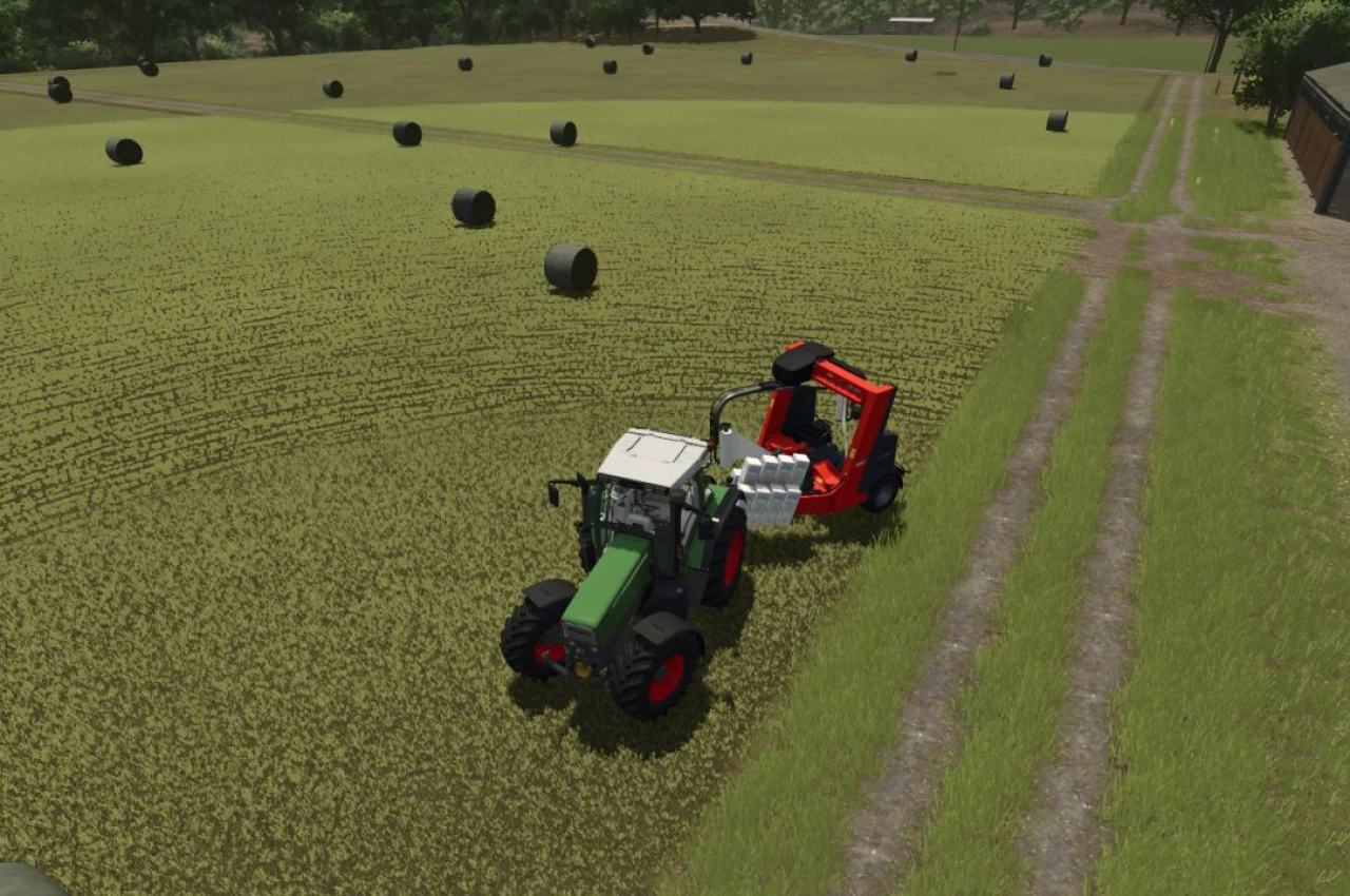 Трактор Fendt Favorit 500 CVT для Farming Simulator 25