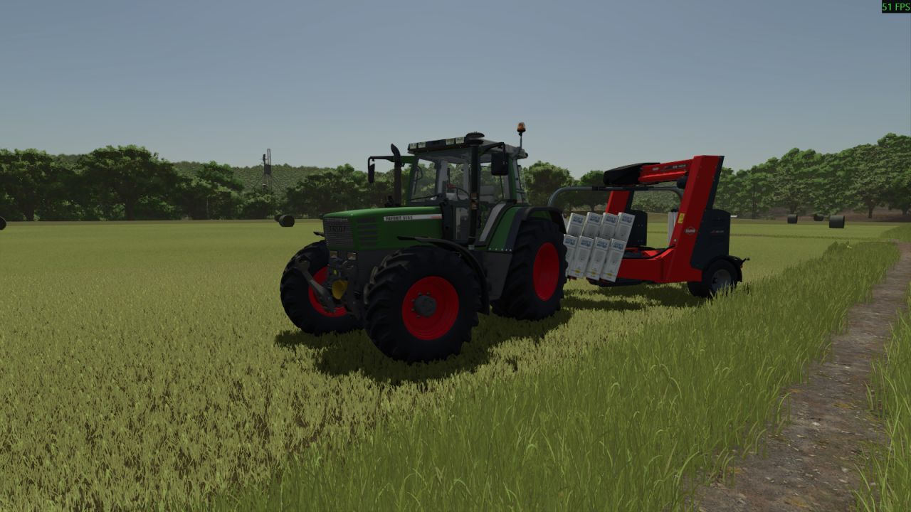 Трактор Fendt Favorit 500 CVT для Farming Simulator 25