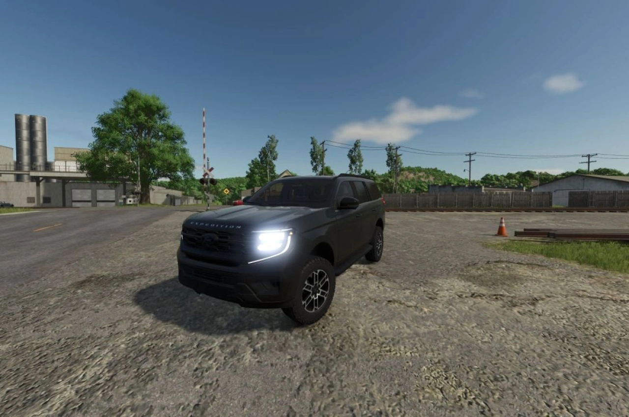 Автомобіль Ford Expedition 2025 для Farming Simulator 25
