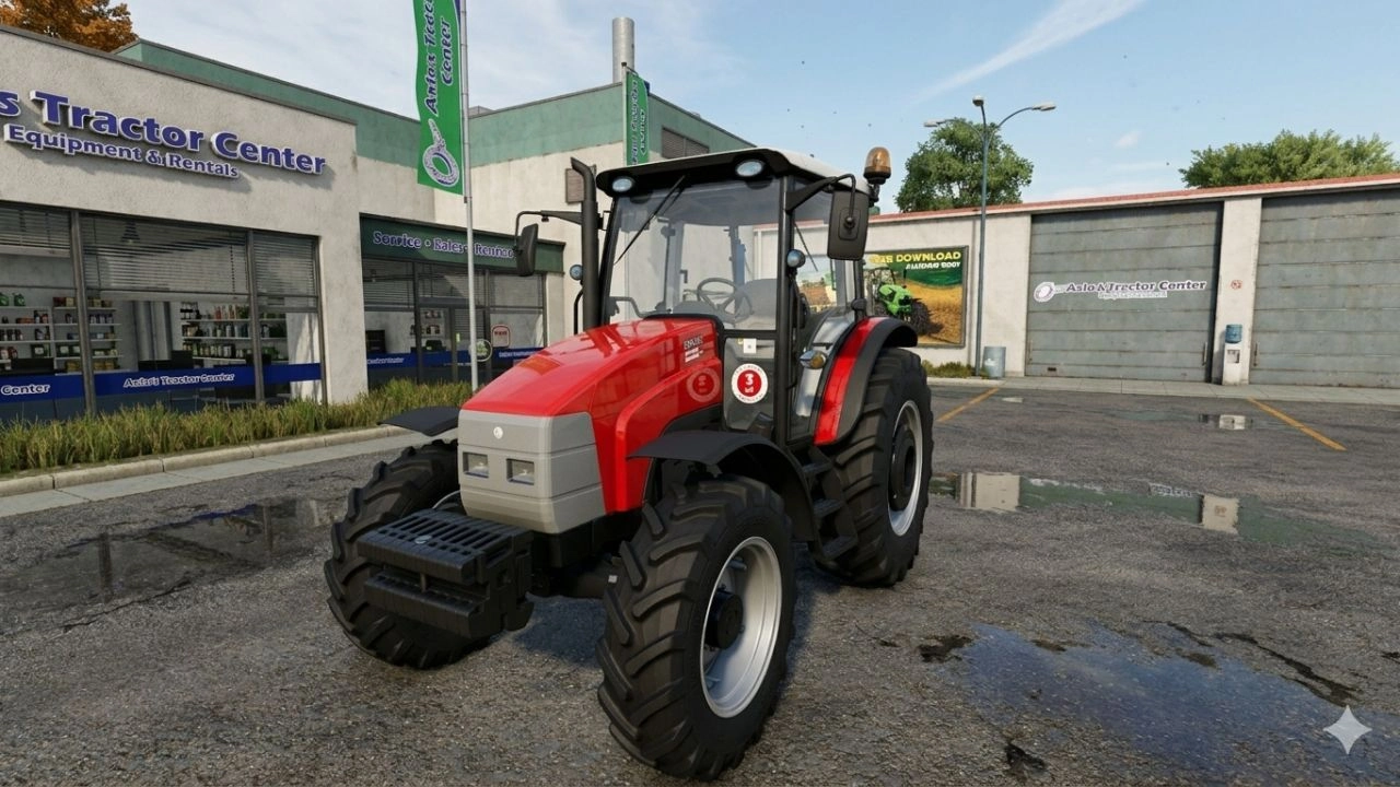 Трактор ERKUNT KISMET 55E 2010 для Farming Simulator 25