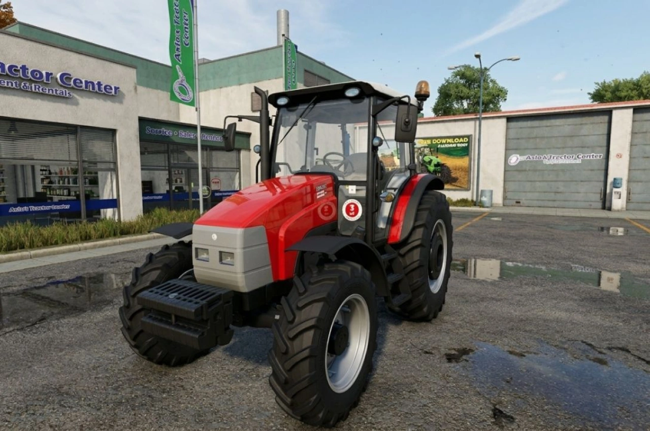 Трактор ERKUNT KISMET 55E 2010 для Farming Simulator 25