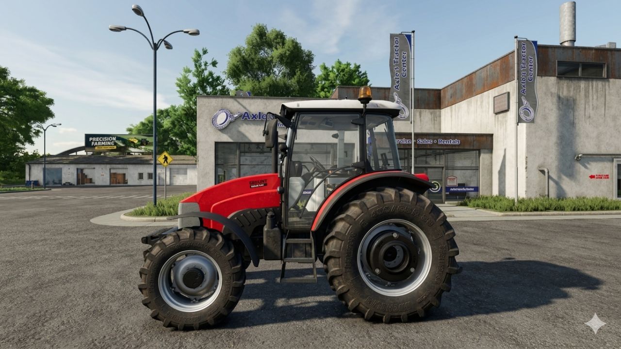 Traktor ERKUNT KISMET 55E 2010 do Farming Simulator 25