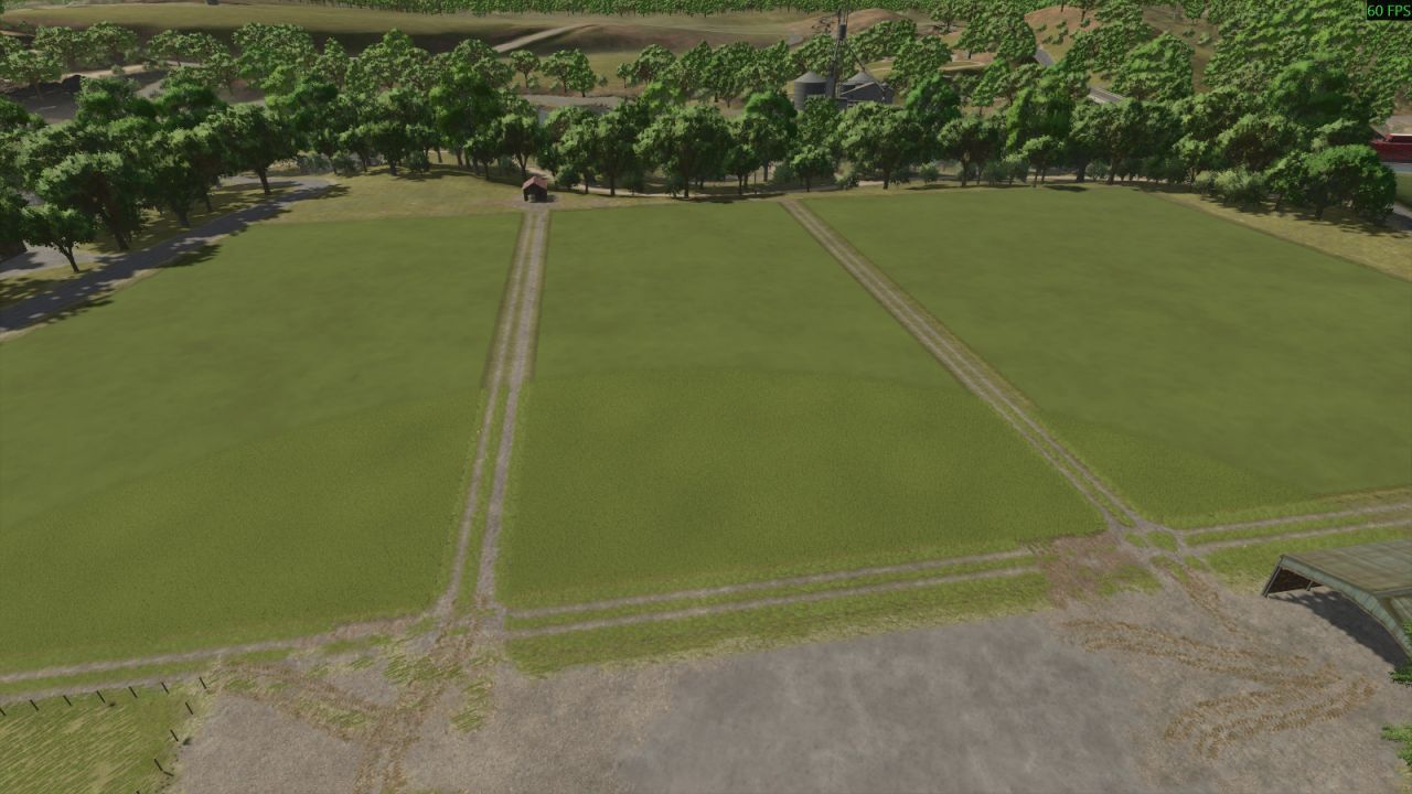 Карта Riverbend Spring - No Fields для Farming Simulator 25