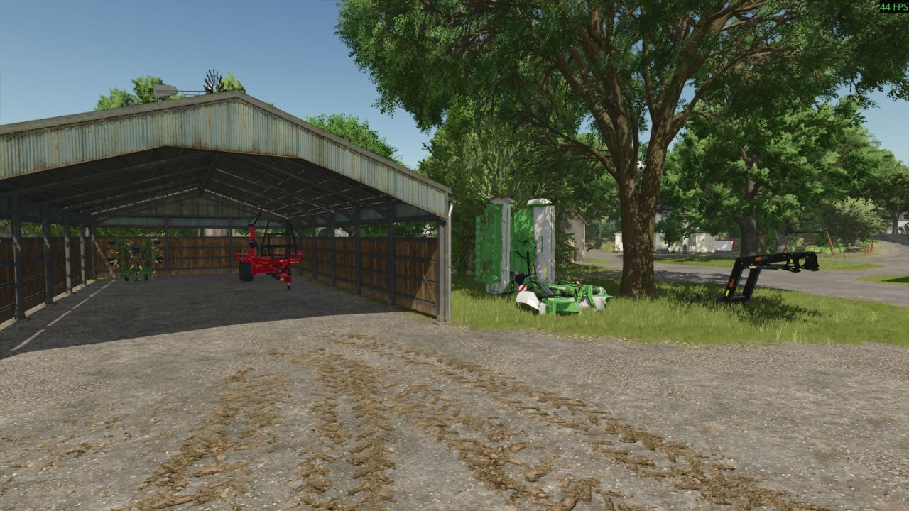 Карта Riverbend Spring - No Fields для Farming Simulator 25