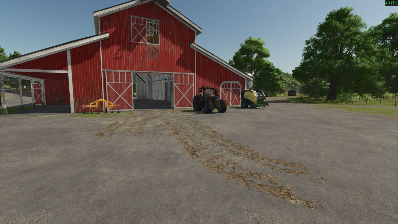 Карта Riverbend Spring - No Fields для Farming Simulator 25
