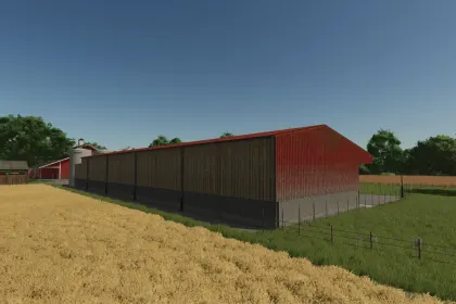 Мод на зерновий ангар для Farming Simulator 25 — 2