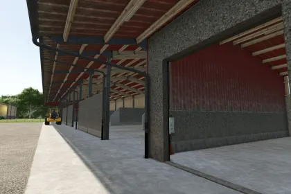 Мод на зерновий ангар для Farming Simulator 25 — 3