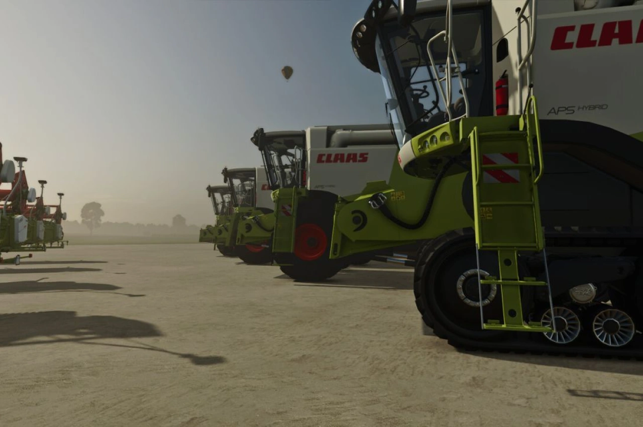 Комбайн CLAAS Lexion 600-700 Series для Farming Simulator 25