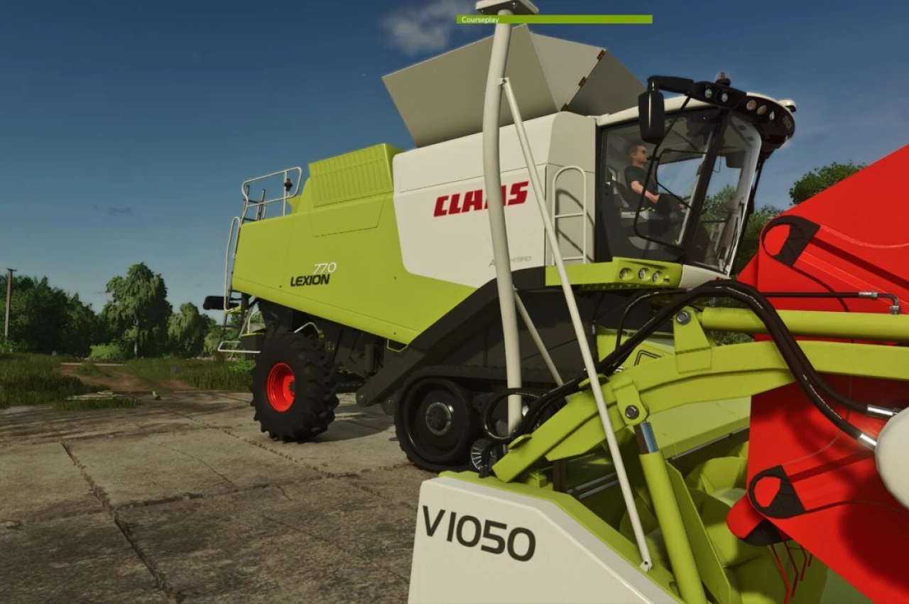 Комбайн CLAAS Lexion 600-700 Series для Farming Simulator 25