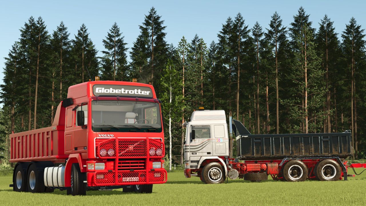 Вантажівка Volvo F16 Globetrotter для Farming Simulator 25