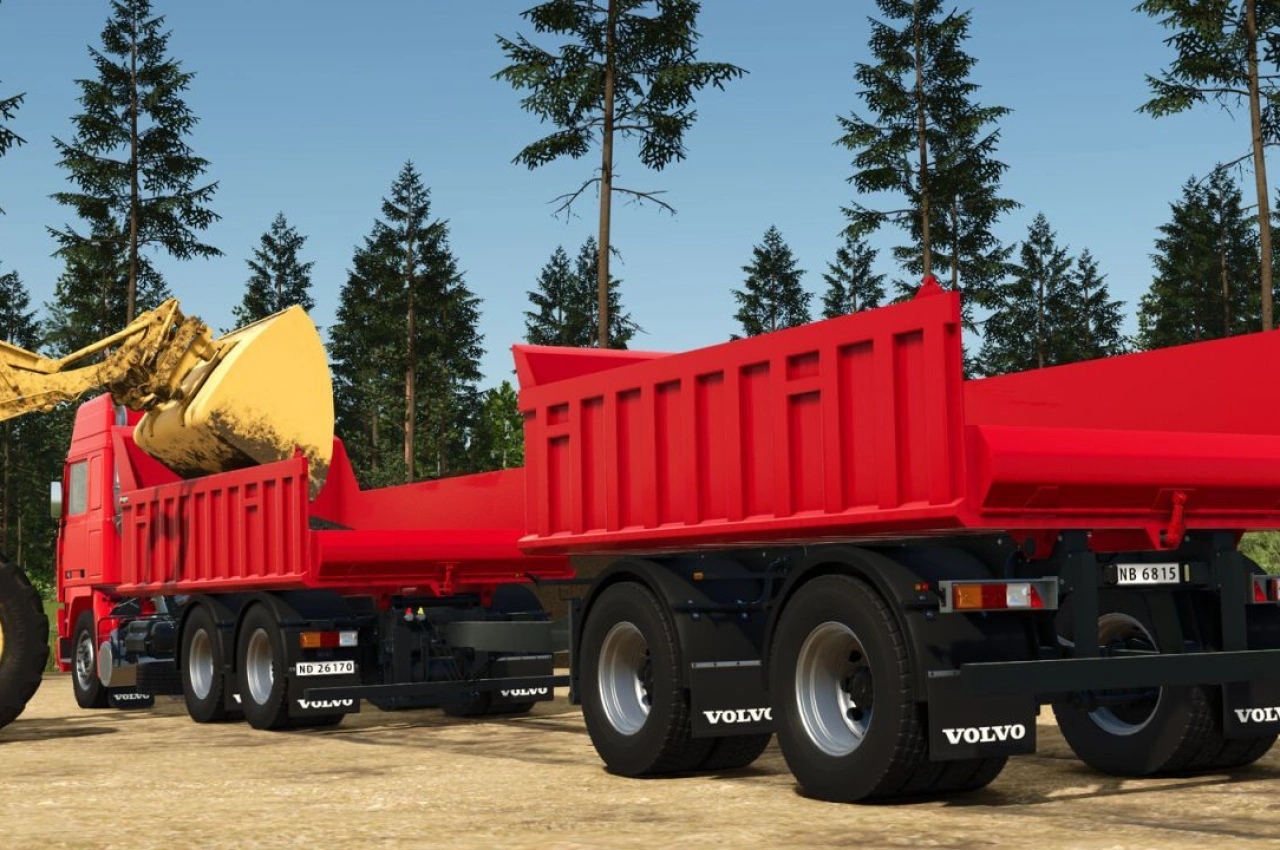 Вантажівка Volvo F16 Globetrotter для Farming Simulator 25