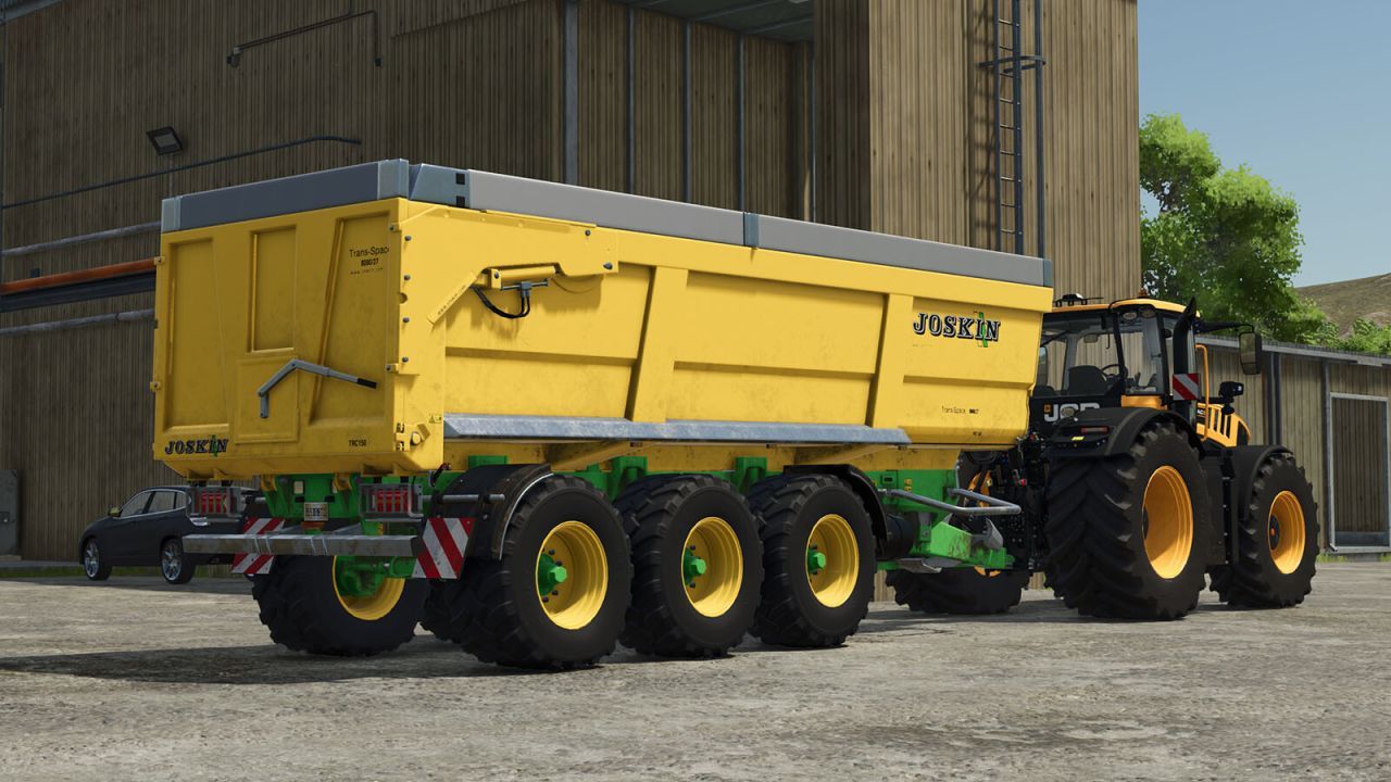 Причіп Joskin Trans-SPACE 8000 для Farming Simulator 25