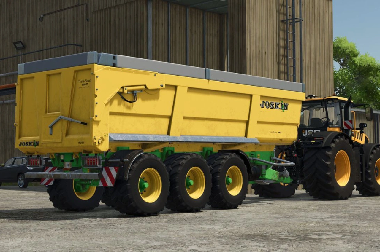 Причіп Joskin Trans-SPACE 8000 для Farming Simulator 25