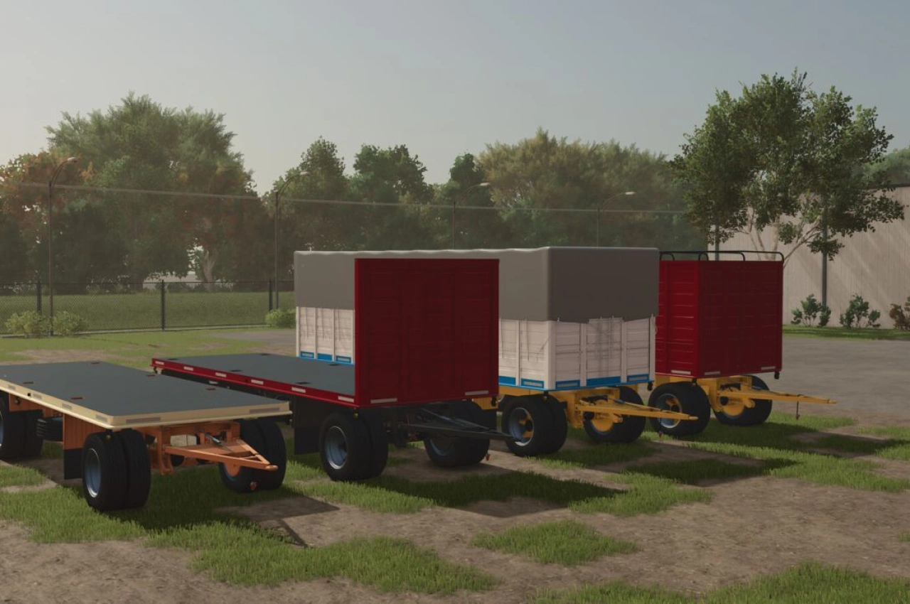 Причіп Helvetica 80s Trailer Pack для Farming Simulator 25