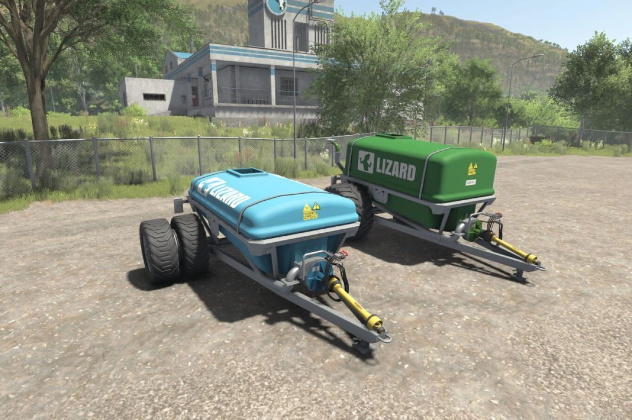 Розкидач гною Lizard для Farming Simulator 25