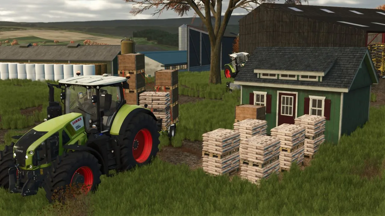 Пак модів «Refined Wood Chips, Sawdust Factory and Fuel Production» для Farming Simulator 25