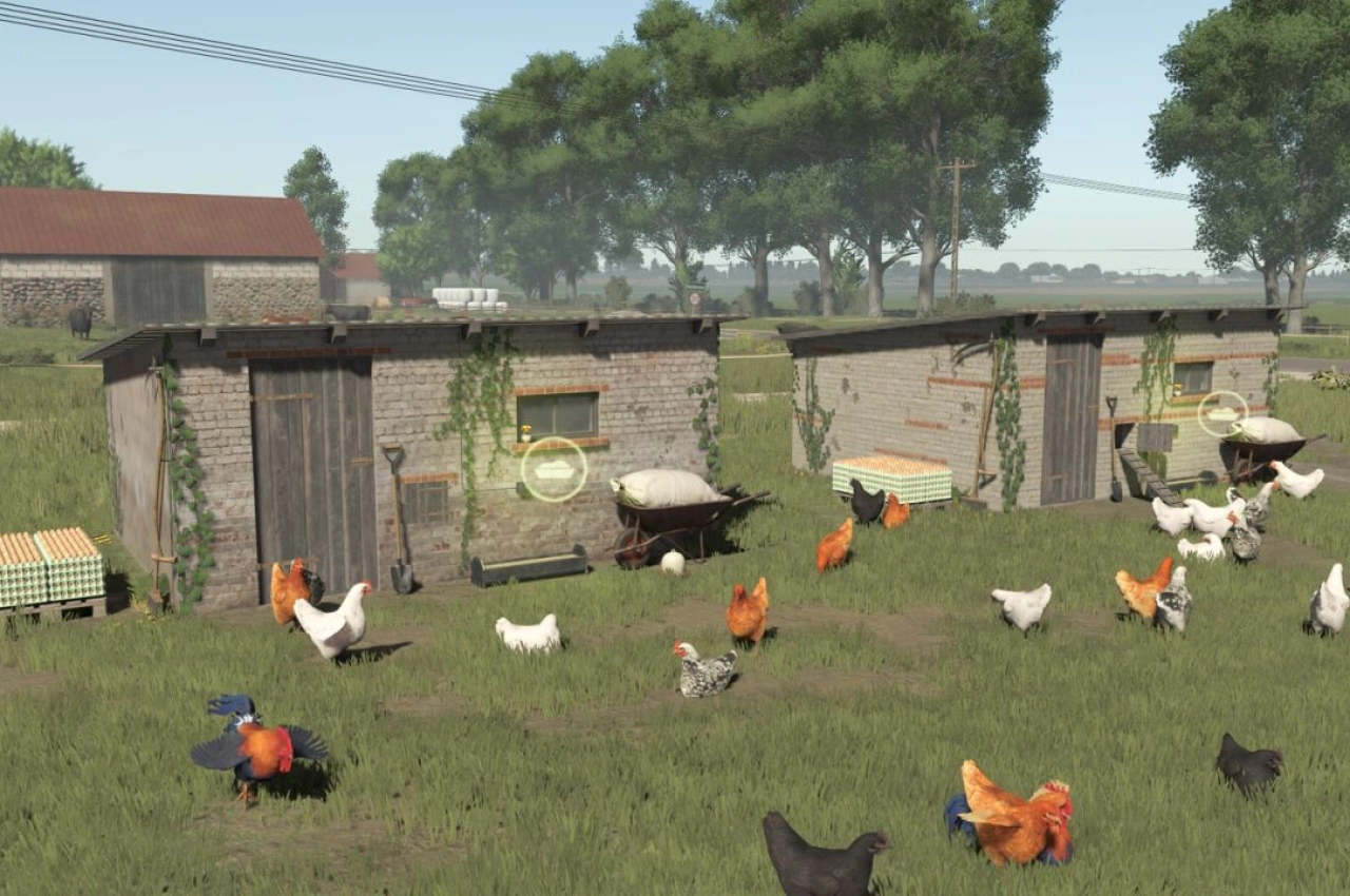 Курник для курей для Farming Simulator 25