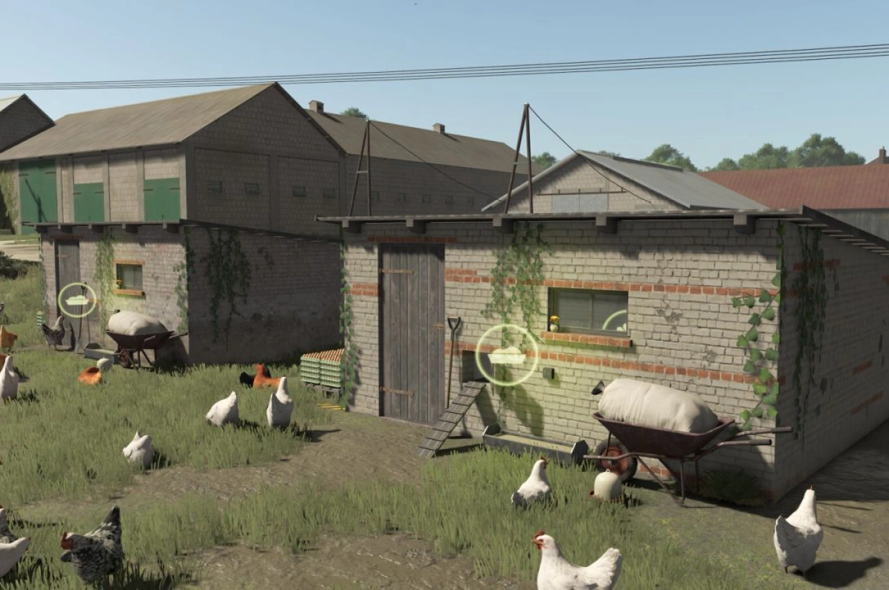 Курник для курей для Farming Simulator 25