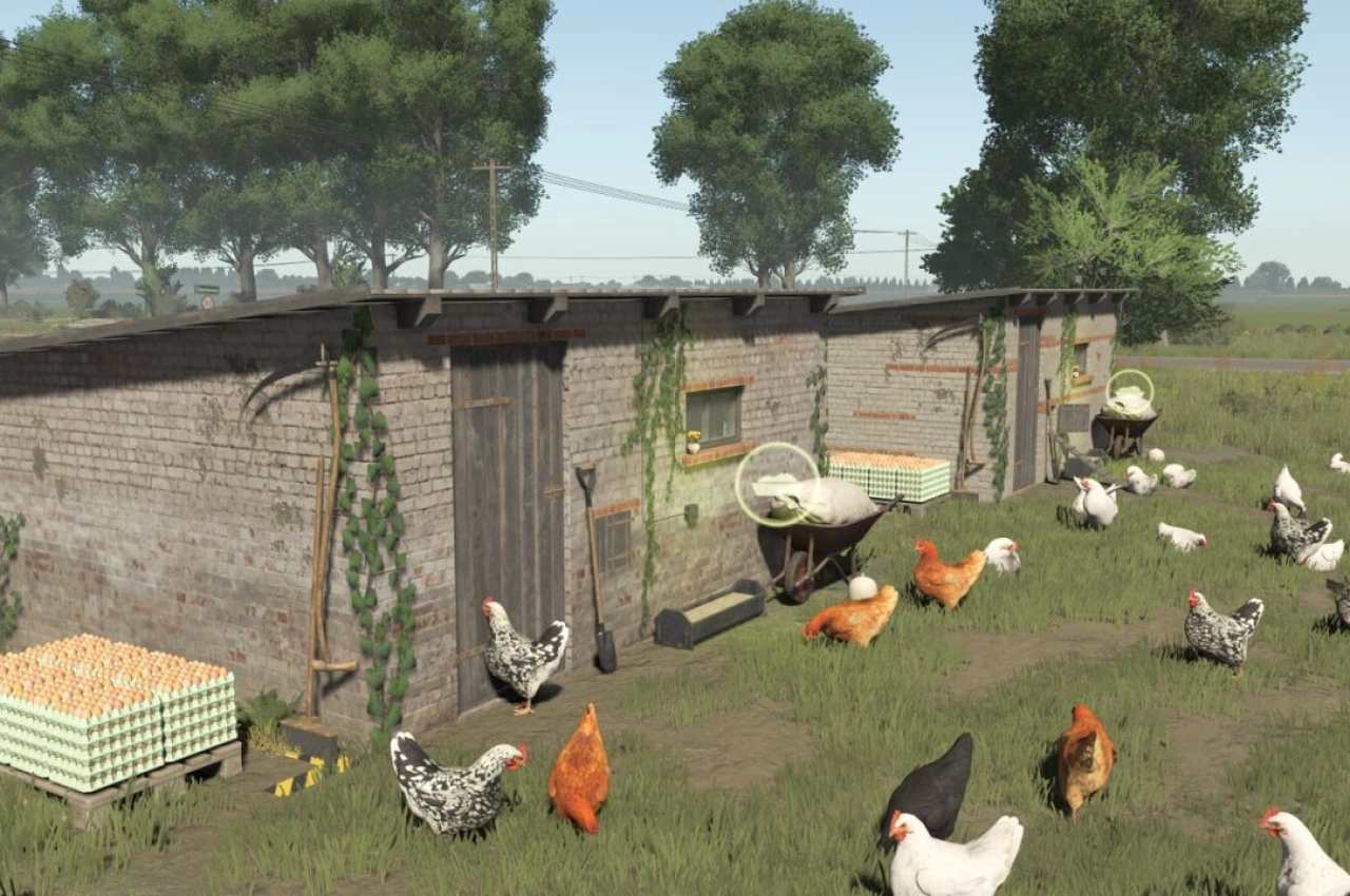 Курник для курей для Farming Simulator 25