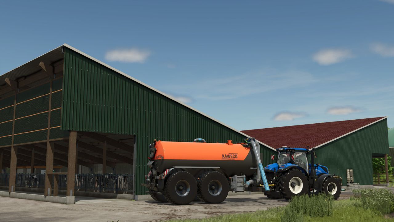 Cowshed for 150 Cows for Farming Simulator 25