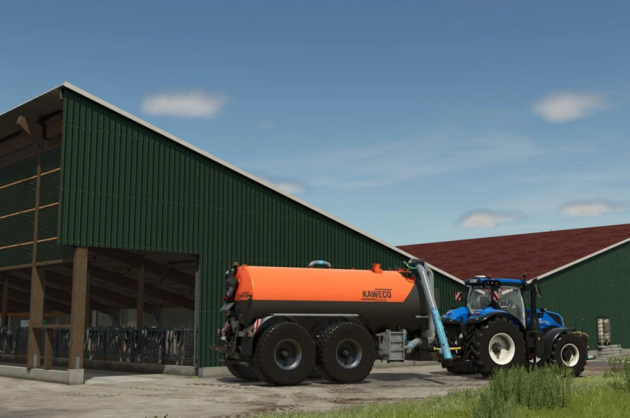 Ставок для корів на 150 голів для Farming Simulator 25