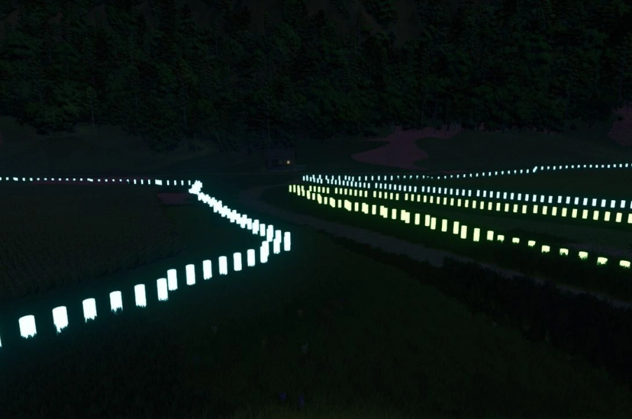 Скрипт відображення межі землі для Farming Simulator 25