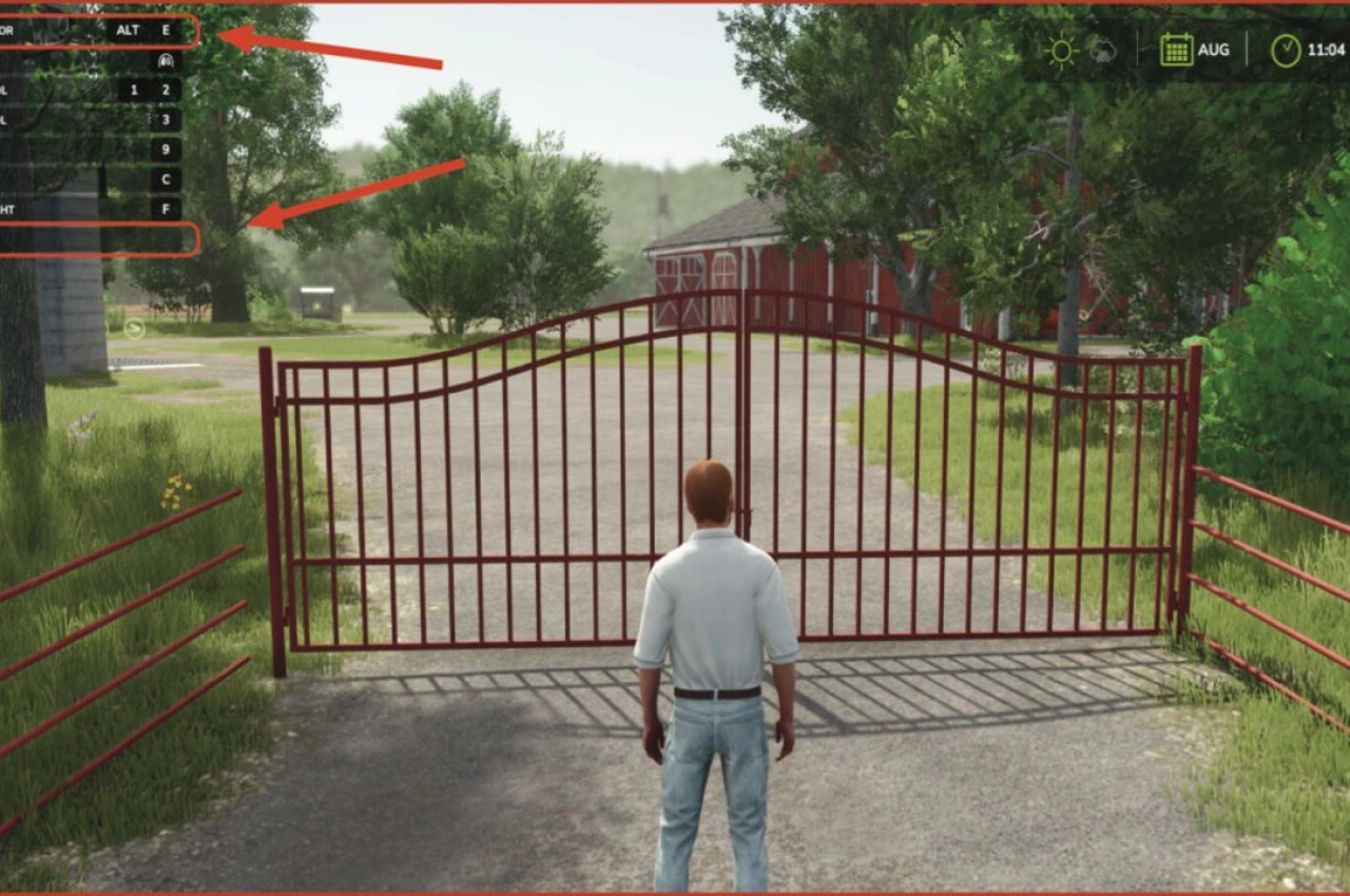 Ключі від фермерських воріт для Farming Simulator 25