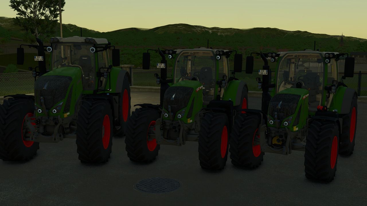 LED освітлення Fendt Round для Farming Simulator 25
