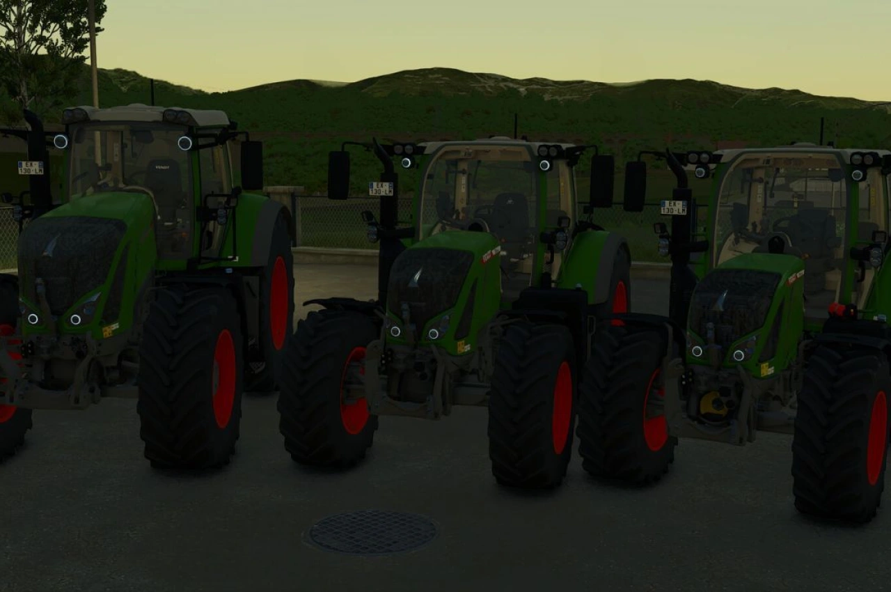 LED освітлення Fendt Round для Farming Simulator 25
