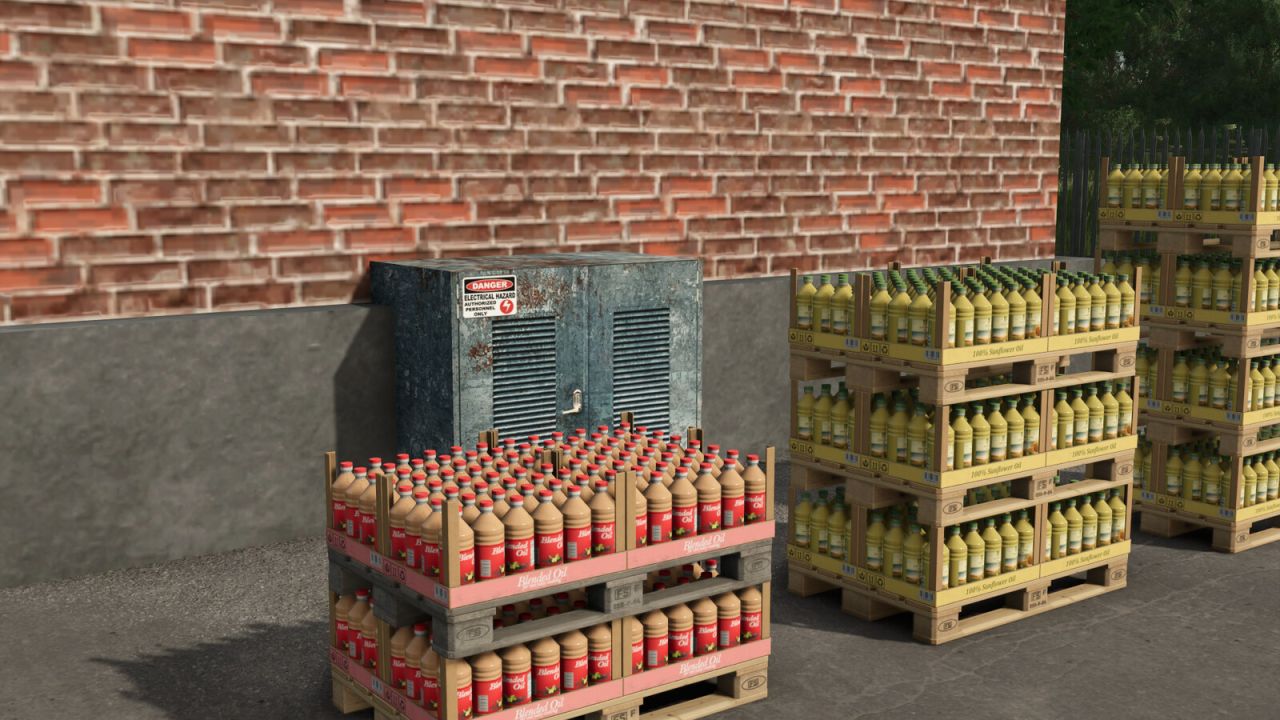 Мод «Завод з виробництва олії та дизеля» для Farming Simulator 25