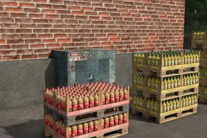 Мод «Завод з виробництва олії та дизеля» для Farming Simulator 25