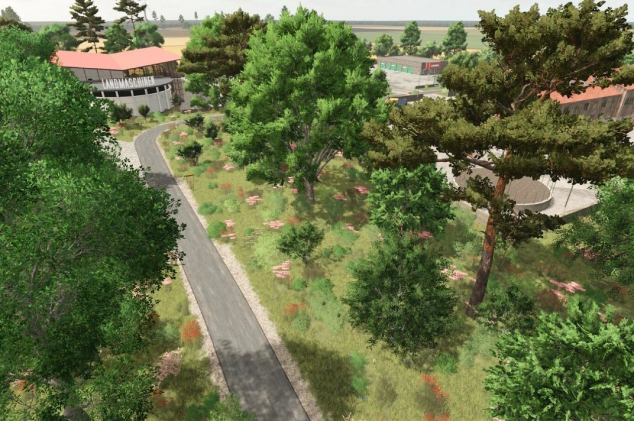 Карта Nordkirchen для Farming Simulator 25