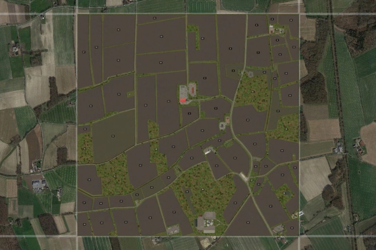 Карта Nordkirchen для Farming Simulator 25