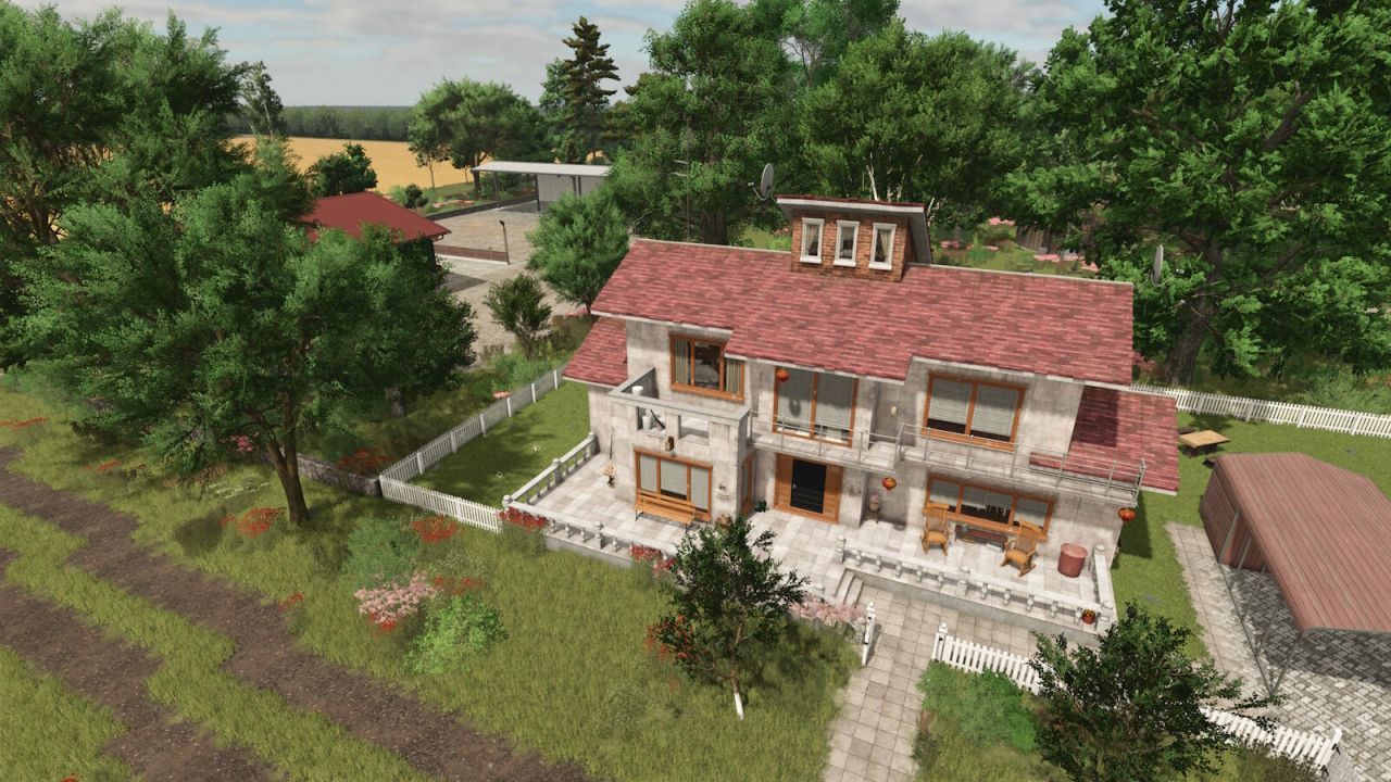 Карта Nordkirchen для Farming Simulator 25