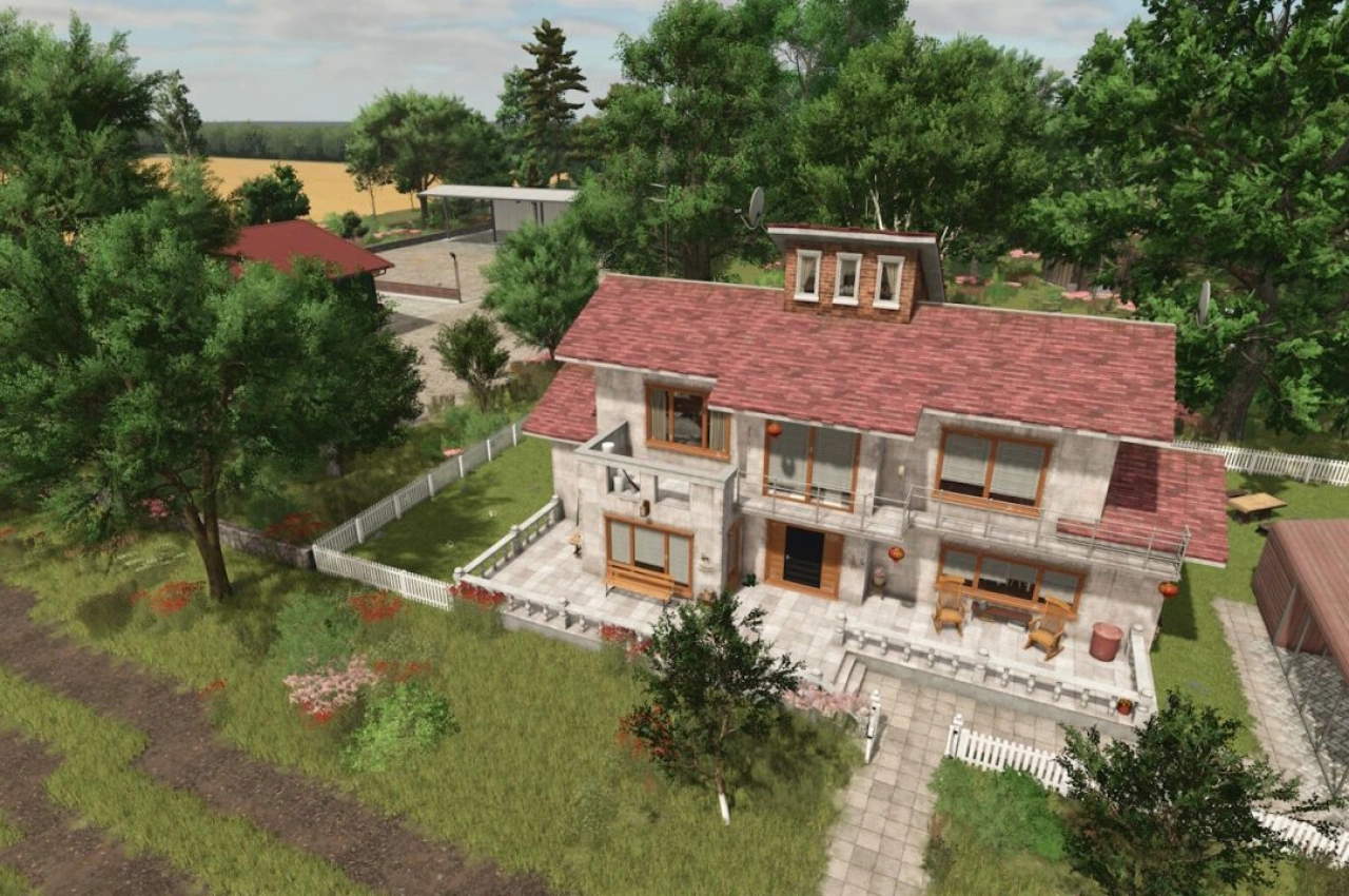 Карта Nordkirchen для Farming Simulator 25