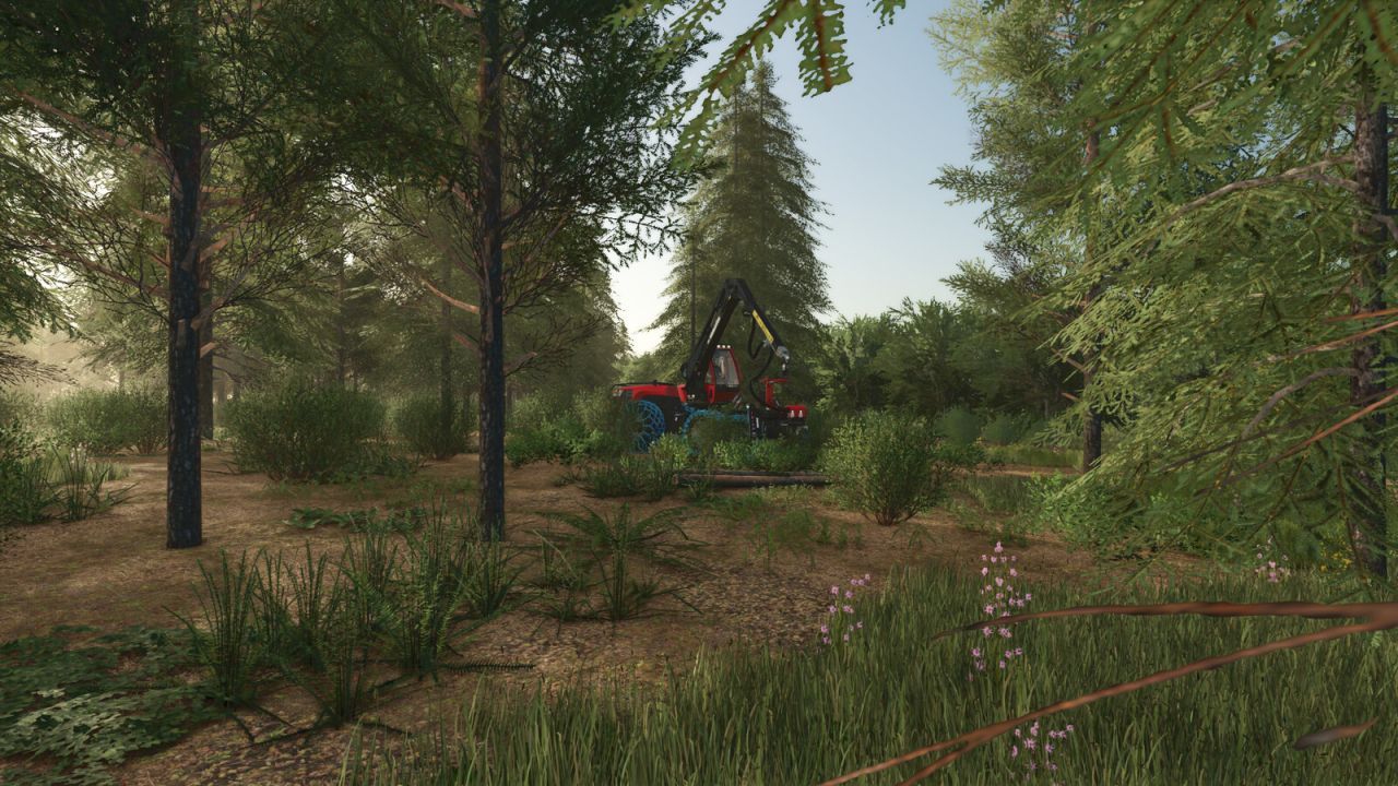 Mapa Tässi Farm do Farming Simulator 25