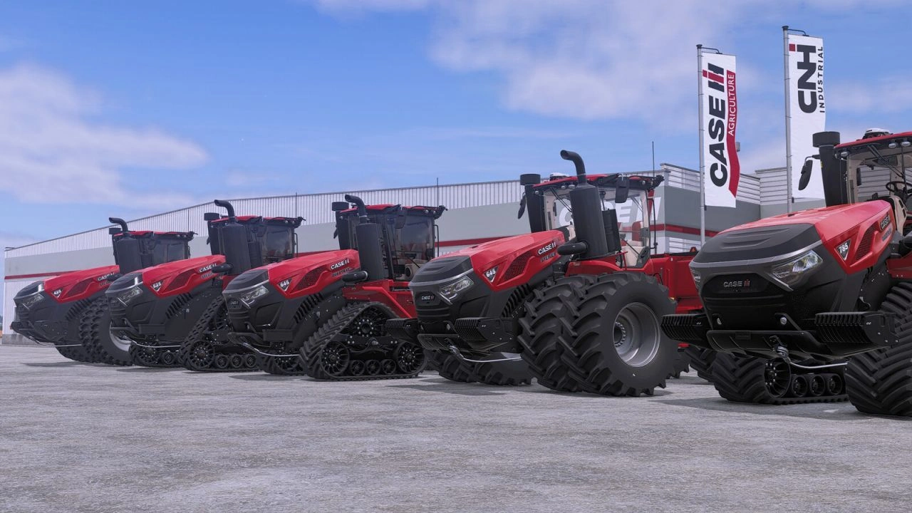 Трактор Case IH Steiger Series 2025 для Farming Simulator 25
