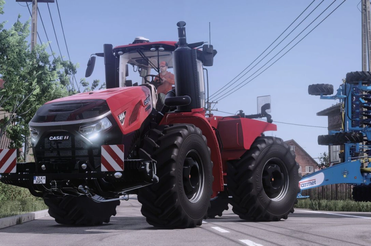 Трактор Case IH Steiger Series 2025 для Farming Simulator 25