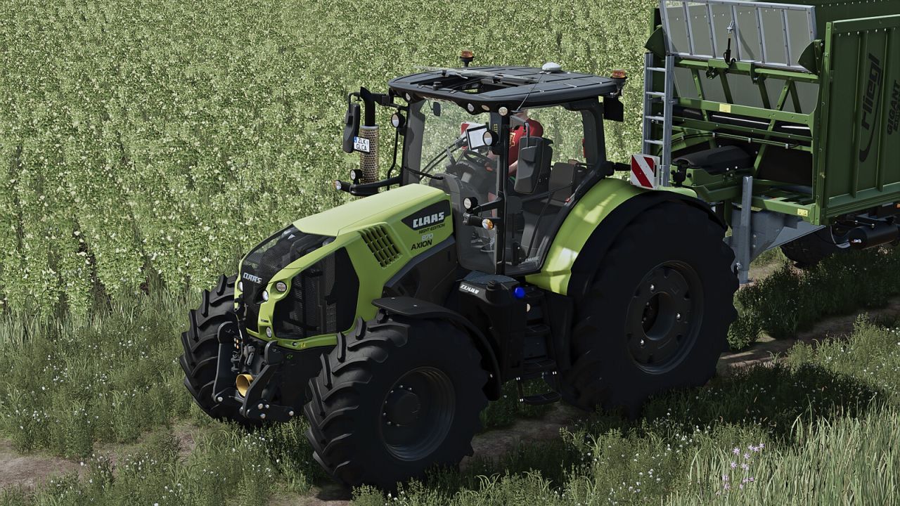 Трактор CLAAS AXION 870-800 для Farming Simulator 25