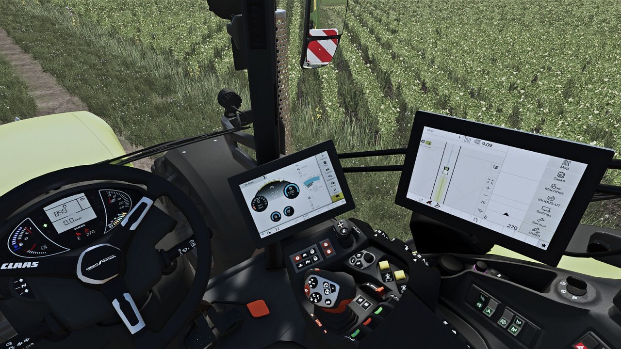 Трактор CLAAS AXION 870-800 для Farming Simulator 25