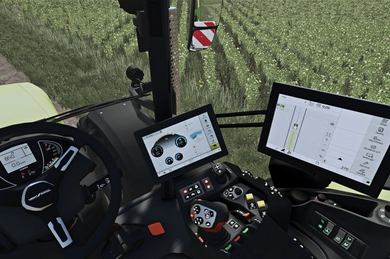 Трактор CLAAS AXION 870-800 для Farming Simulator 25
