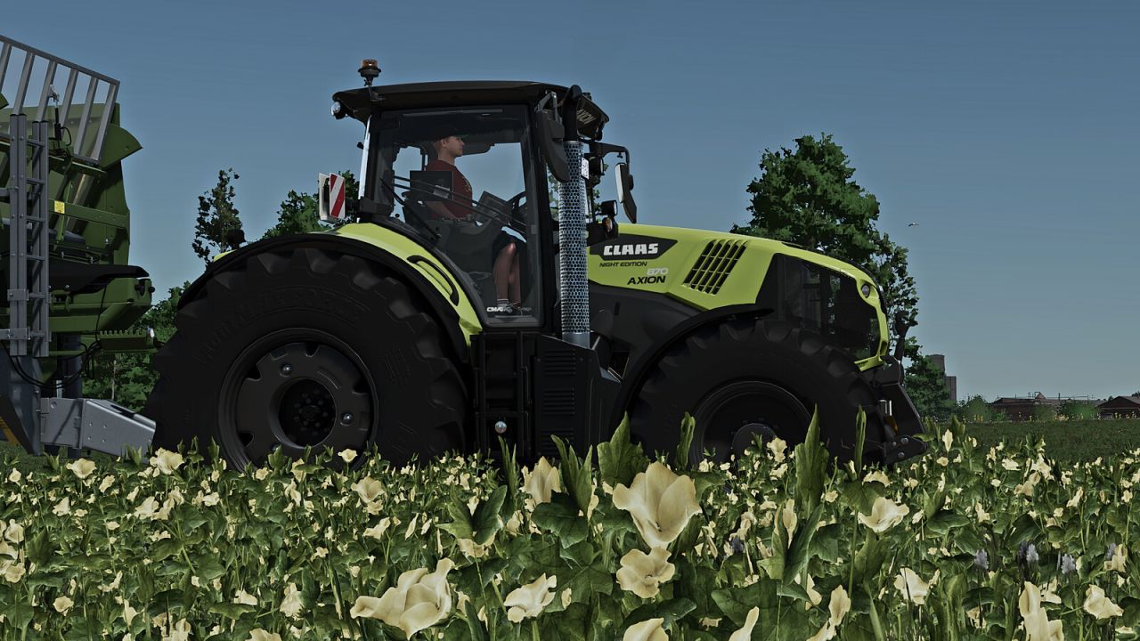Трактор CLAAS AXION 870-800 для Farming Simulator 25