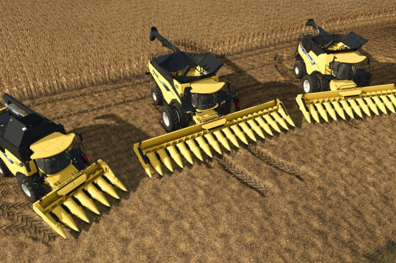 Збиральний агрегат New Holland 980CR для Farming Simulator 25