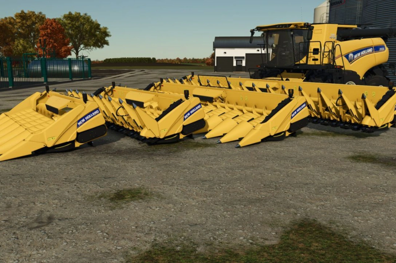 Збиральний агрегат New Holland 980CR для Farming Simulator 25