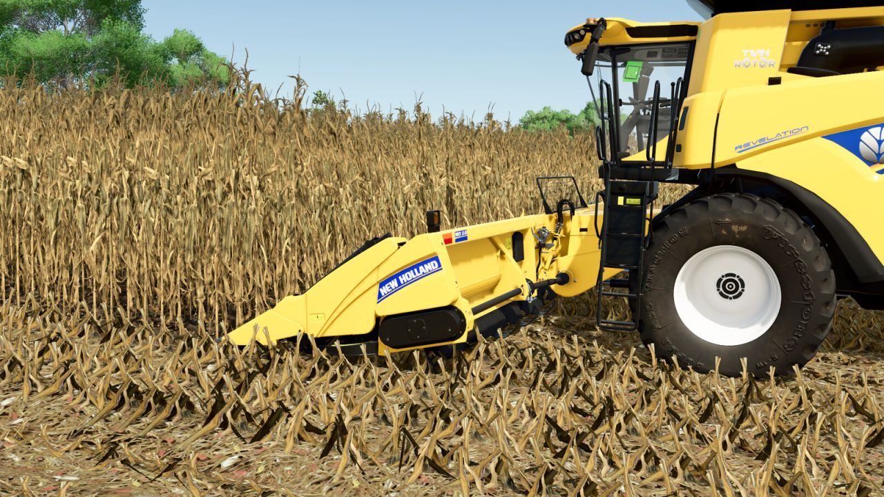 Збиральний агрегат New Holland 980CR для Farming Simulator 25