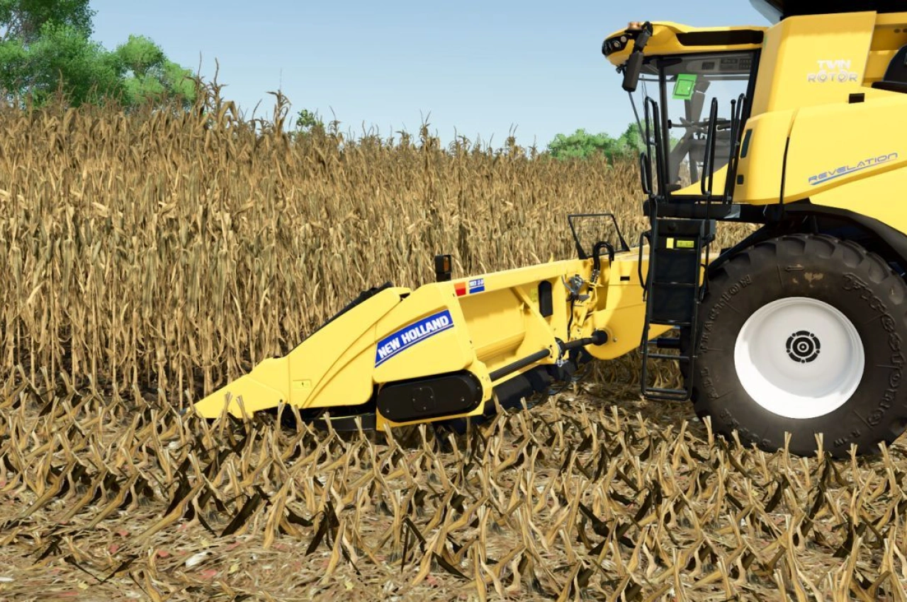 Збиральний агрегат New Holland 980CR для Farming Simulator 25