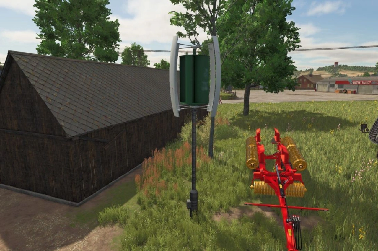 Вітрова турбіна вертикальної осі 1кВт для Farming Simulator 25