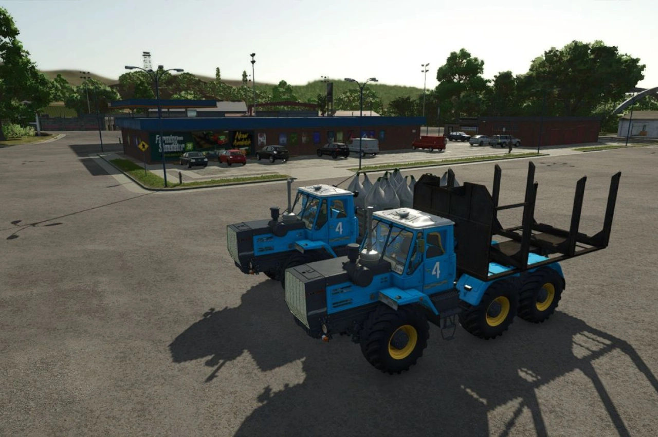 Трактор T-150K-09 для Farming Simulator 25