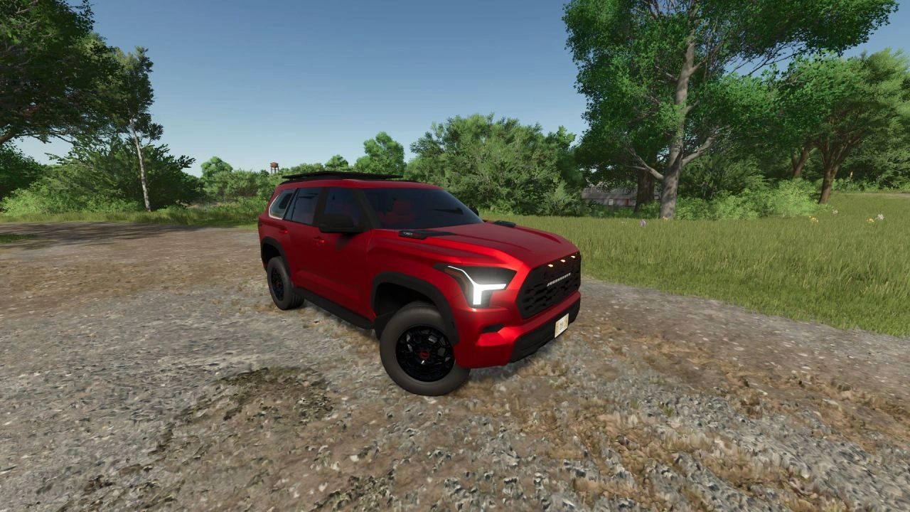 Автомобіль TOYOTA SEQUOIA TRD PRO 2023 для Farming Simulator 25